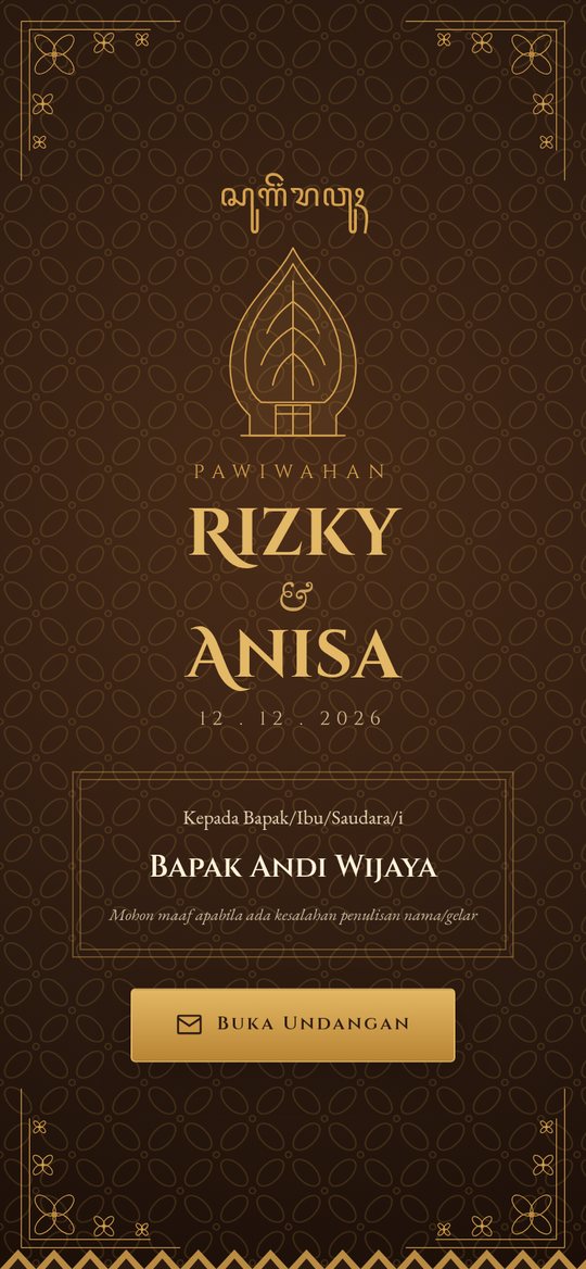 Contoh tema Jawa